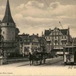 Luzern - Seebrücke mit Tram