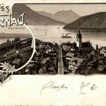 Gruss aus Vitznau - Litho