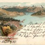 Gruss aus Vitznau - Litho