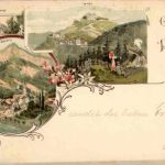 Gruss aus Vitznau - Litho