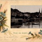 Gruss aus Luzern - Litho