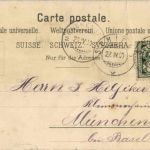 Gruss vom Ober Engadin - Campfer Silvalplana - Litho