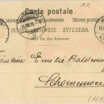 Gruss aus Davos - Litho