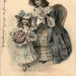 Neujahr - Frau mit Kind