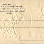 Ostern - Prägekarte