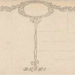 Künstlerkarte sign. John Quinci Adams