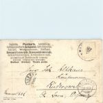 Künstlerkarte sign. L. v. Songer Melin