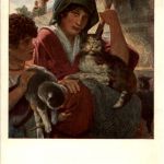 Künstlerkarte sign. Erst Stuckelberg