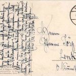 Künstlerkarten sign A. Wagner