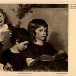 Künstlerkarte - sign. E. Stückelberg