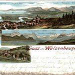 Gruss aus Walzenhausen - Litho