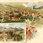 Gruss aus Urnäsch - Litho