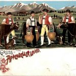 Gruss aus dem Appenzellerland - Litho