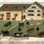 Gruss aus dem Appenzellerland - Litho