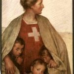 Bundesfeier Postkarte 1917