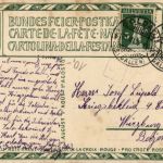 Bundesfeier Postkarte 1917