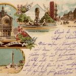 Souvenir de Paris - Litho