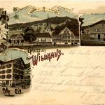 Gruss aus Wildhaus - Litho