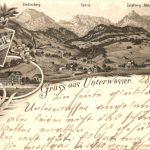 Gruss aus Unterwasser - Litho