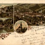 Gruss aus Lichtensteig - Litho