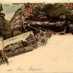 Gruss aus Lichtensteig - Litho