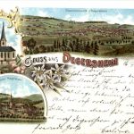 Gruss aus Degersheim - Litho