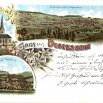 Gruss aus Degersheim - Litho