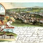 Gruss aus St. Gallen - Litho