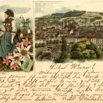 Gruss aus St. Gallen - Litho