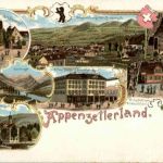 Gruss aus Appenzell - Litho