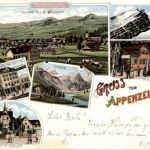 Gruss aus Appenzell - Litho