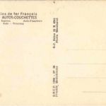 Chemin de fer - Train Autos couchettes