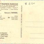 Bruxelles - Restaurant Francois - Place Catherine