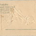 Zürich Horn - Alphornbläser - Prägekarte