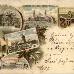 Gruss aus Zürich - Litho Winter