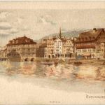 Zürich - Litho Künstler Bernetty