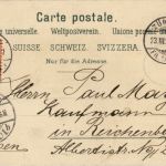 Gruss aus Zürich - Litho 1898