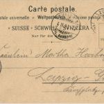 Gruss vom Zürichsee - Litho