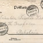 Schloss Bainau - Prägekarte