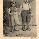 Kinder - Künstlerkarte Meta Löwe