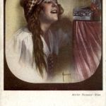 Künstlerkarte sign. Atelier Monasse Wien