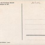 Grenzbesetzung 1914/15