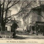 Fontaine de Vaucluse - Avenue de la Mairie