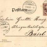 Falsche Adresse sign. Leon Girardet