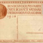 Bundesfeier Postkarte 1918