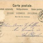 Gruss aus Wattwil - Litho