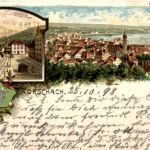 Gruss aus Rorschach - Litho