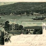 Gruss aus Rorschach - Litho