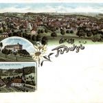 Gruss aus Flawil - Litho