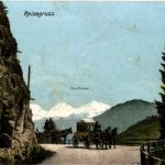 Reisegruss - Churfirsten - Postkutsche